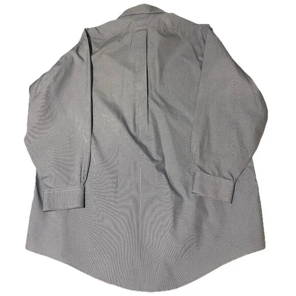 Brooks Brothers 16.5 34/35 “The Original Polo Shirt” traditional Fit Blue Check - Picture 3 of 6